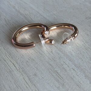 Kendra Scott Colette Hoop Earrings in Rose Gold